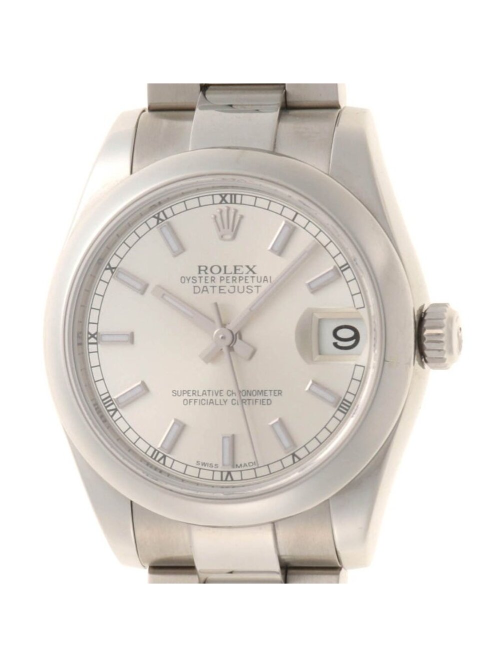 Rolex Datejust Watch with Stainless Steel Silver Automatic